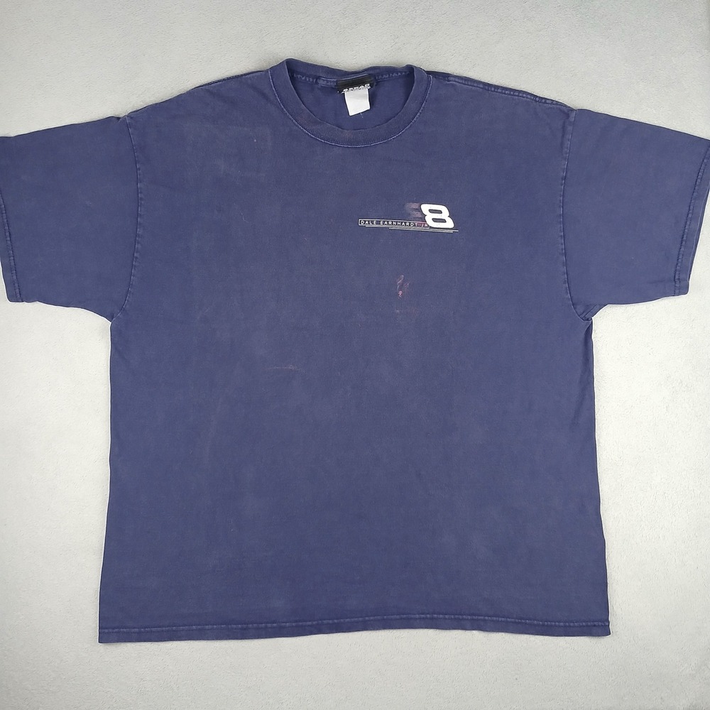 Chase Authentics Dale Earnhardt Jr T-Shirt Mens 2XL Budweiser Racing Navy Blue